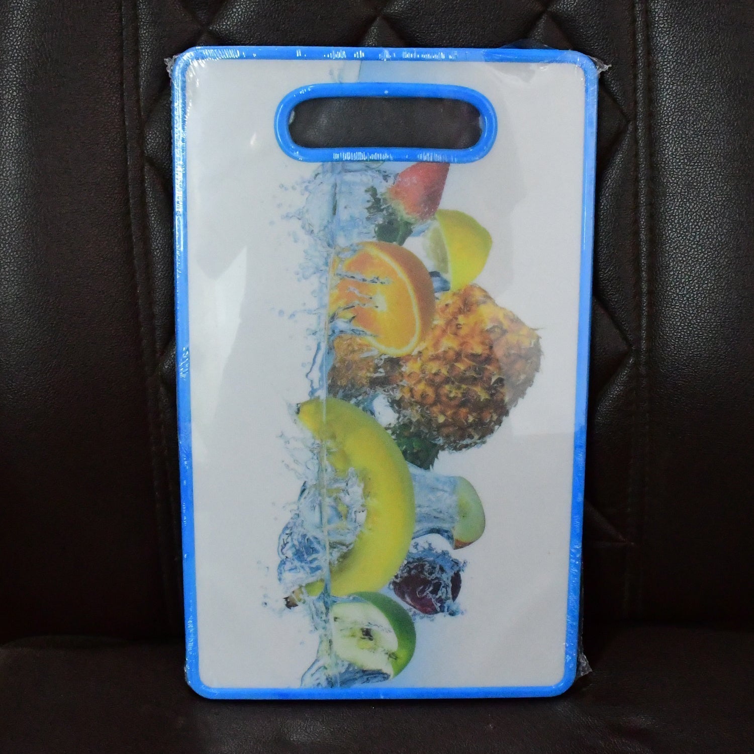 Large Rectangular Fruit Print Cutting Board (36x22cm / 1 Pc) Your Brand