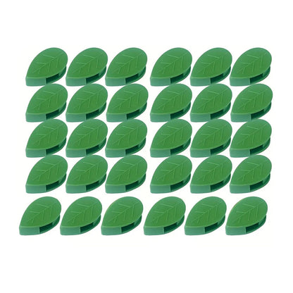 Plant Climbing Wall Fixture Clip Self-Adhesive Hook Vines Traction Invisible Stand Green Plant Clip Garden Wall Clip Plant Support Binding Clip Plants for Indoor Outdoor Decoration (30 Pcs Set) Your Brand