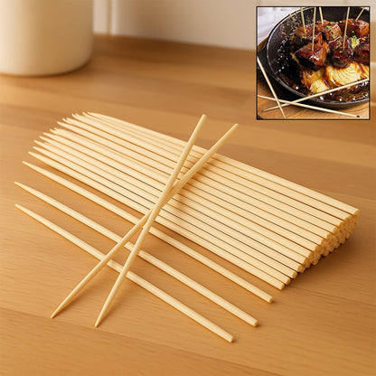 Natural Bamboo Wooden Skewers / BBQ Sticks for Barbeque and Grilling Your Brand