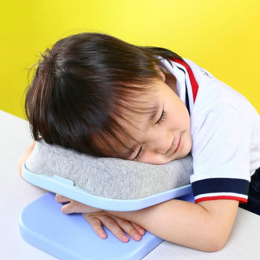Foldable Soft Nap Doughnut Pillow – Slow-Rebound, Portable Head Cushion for Kids & Office Your Brand