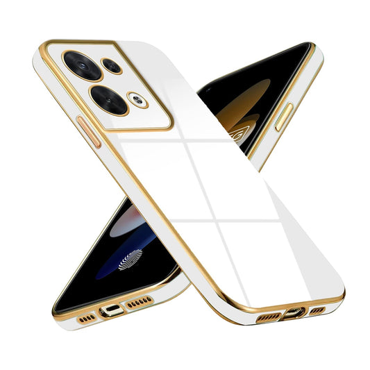 6D Golden Chrome Case For Oppo Your Brand
