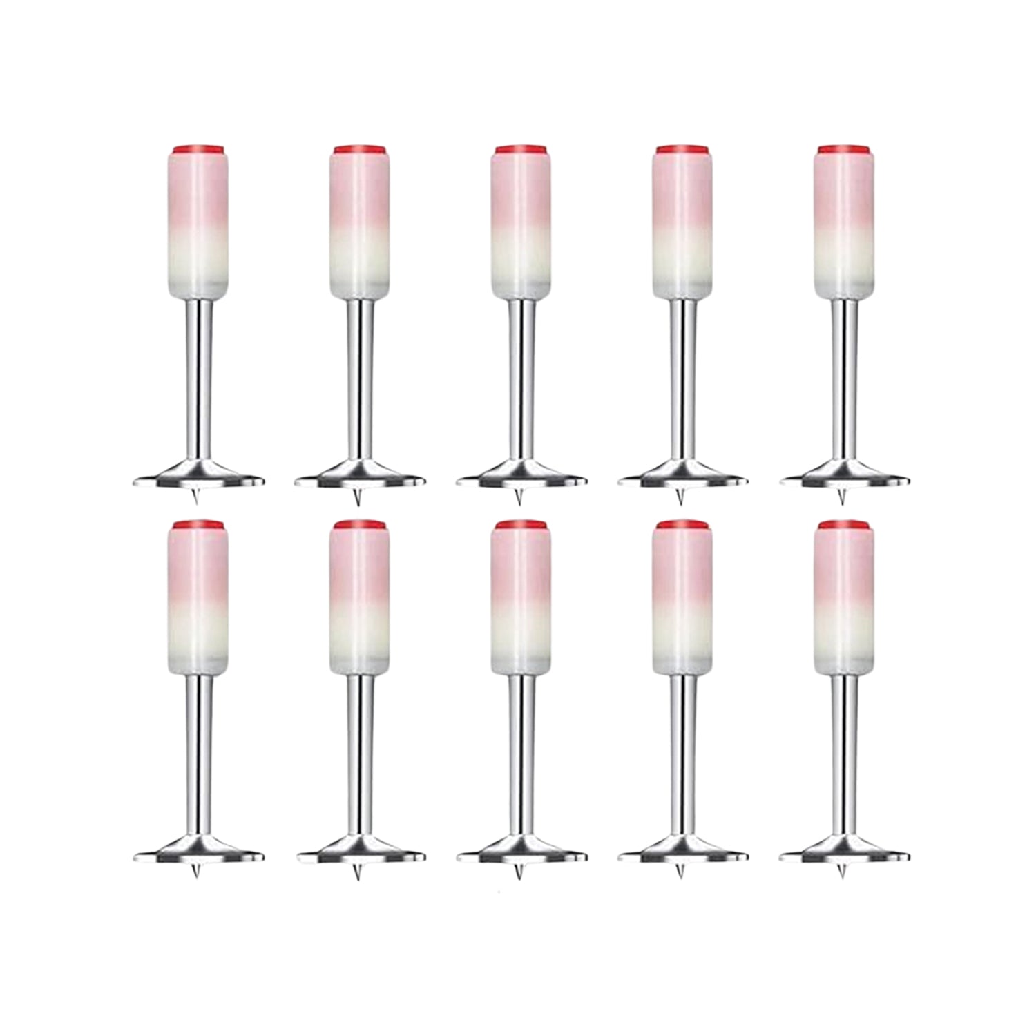 Round Nails for Mini Steel Nails For Gun (10 Pcs Set) Your Brand
