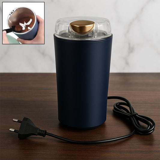 Mini Mixer, Small Blander, powerful Mini Grinder, Electric Coffee Bean Grinder Machine Portable Grinder for Home and Office 1.5L Capacity, 200w (2 Blade Grinder) Your Brand