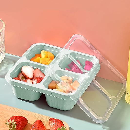 4 Compartment Food Storage Containers (1 Pc) Your Brand