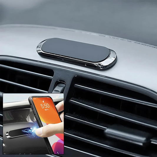 360d Rotation Magnetic Mobile Holder for Car Dashboard Stand Strongest Magnets Phone Metal Bracket Car, Bike, Scooter, Desk, Office, Home Universal (1 Pc) Your Brand