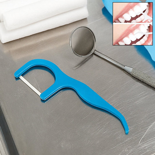 2 In 1 Tooth Picks Flosses, Portable Toothpicks, Resealable Oral Care Dental Flosser, Easy Storage Dental Pick for Fresh Breath and Healthy (30 Pcs Set) (Mix Color) Your Brand