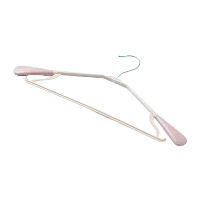 PP Cloth Hanger Set of 1 with Zinc Plated Steel Hook (1 Pc) Your Brand