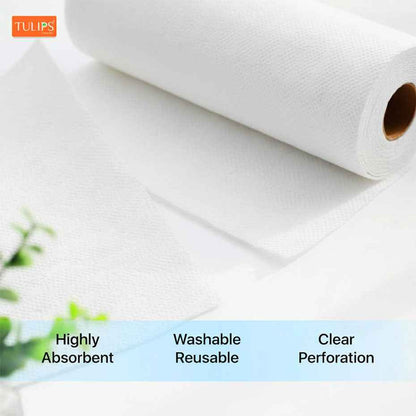 Tulips Tidy Chef Kitchen Towels – Pack of 2 Rolls