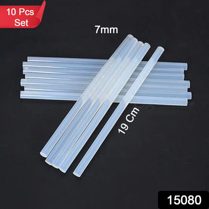 Multi-Purpose Transparent Glue Sticks for Craft and Art Decoration (10 Pcs Set) Your Brand
