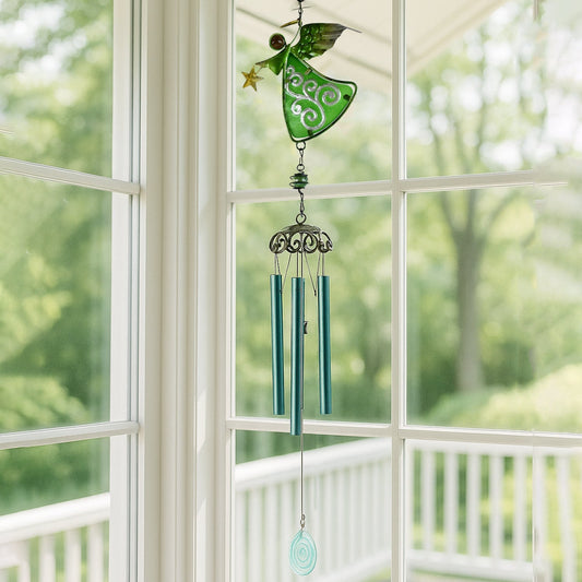 Decoration Wind Chimes Outdoor Hanging Dragonfly Wind Chime (1 Pc) Your Brand