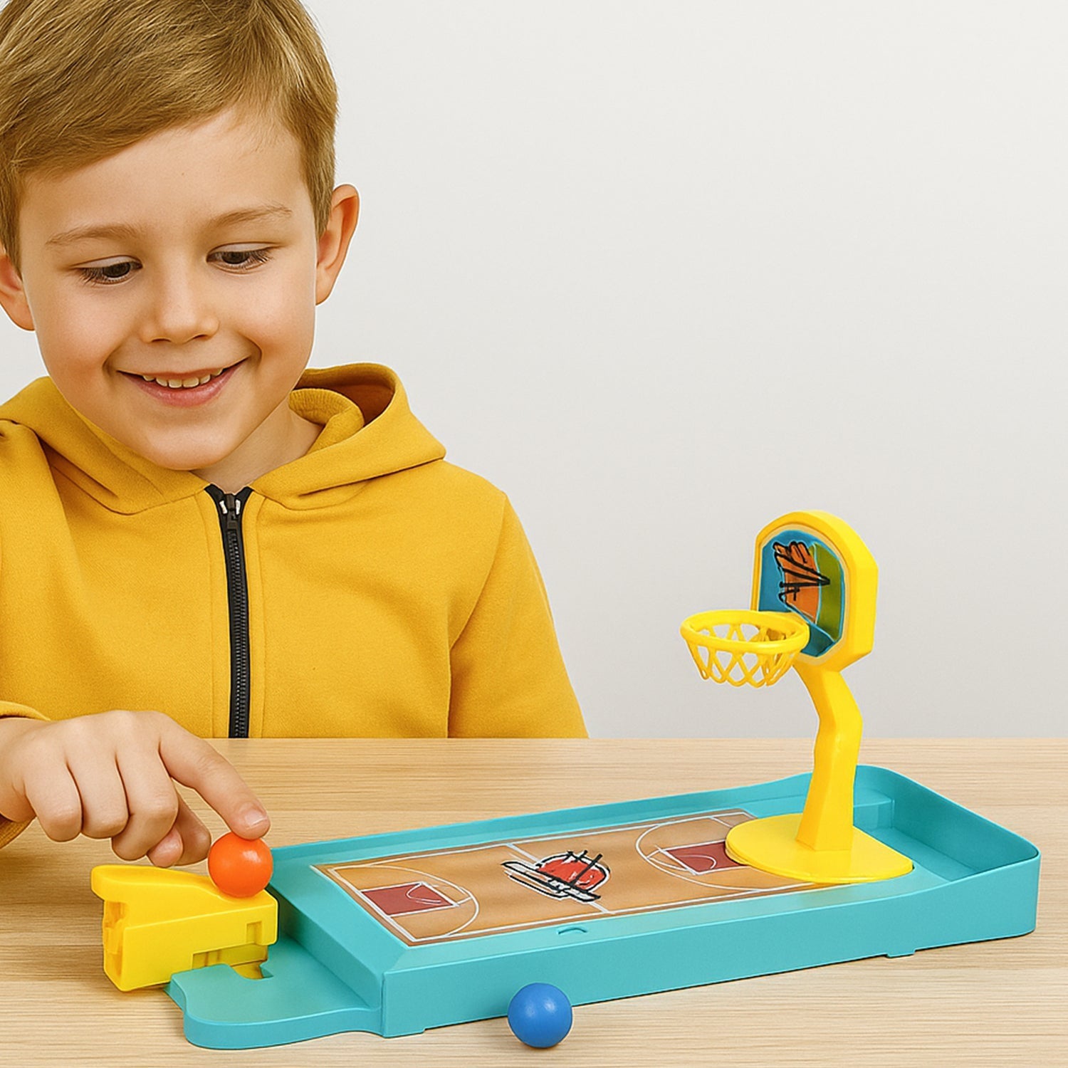 Mini Table top Finger Basketball & Bowling Game – Indoor Family Fun for Kids & Adults Your Brand