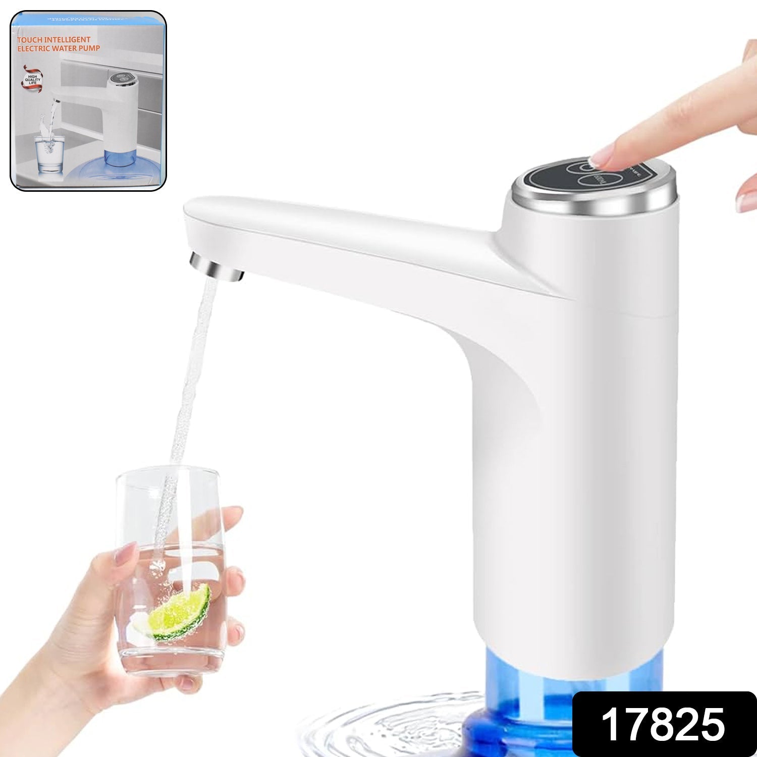 USB Electric Water Dispenser Pump, Portable Bottle Pump for Home & Travel Use Your Brand