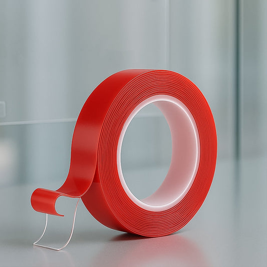Heavy Duty Transparent Acrylic Foam Mounting Tape (3 Mtr Approx / 1 Pc) Your Brand