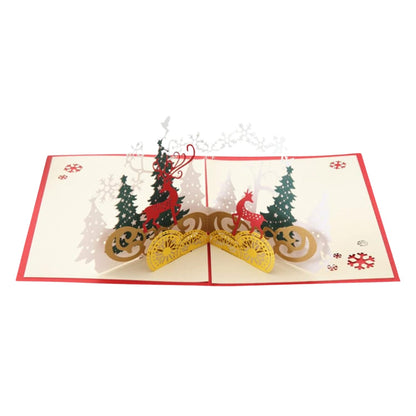 3D -Up Greeting Card (1 Pc): Birthday, Love, Christmas Your Brand