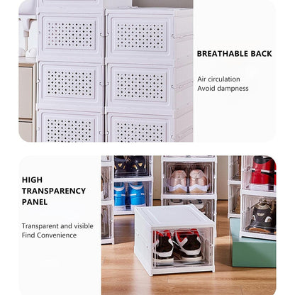 Stackable Multifunctional Storage, for Clothes Foldable Drawer Shelf Basket Utility Cart Rack Storage Organizer Cart for Kitchen, Pantry Closet, Bedroom, Bathroom, Laundry (3 Layer / 1 Pc) Your Brand