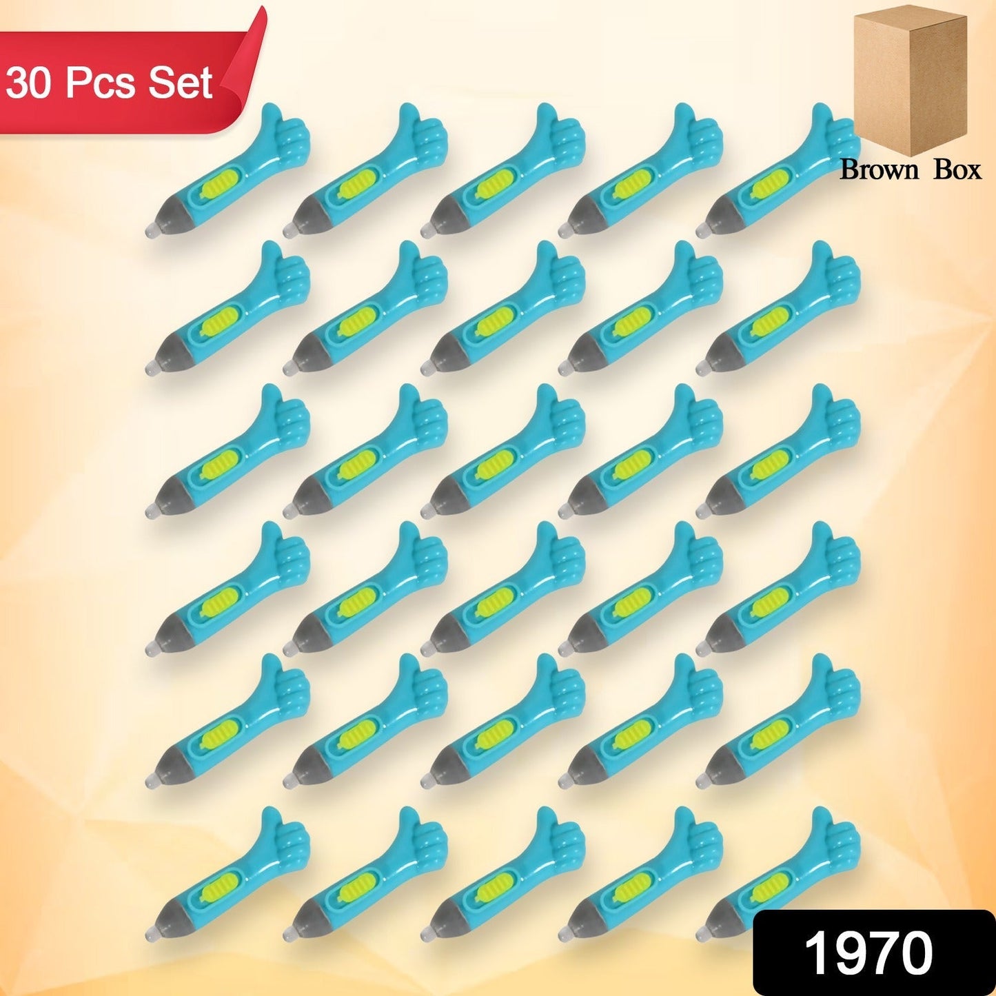 Thumb shaped light, lightning keychain, lightning toy, thumb shape LED light (30 Pcs Set) Your Brand