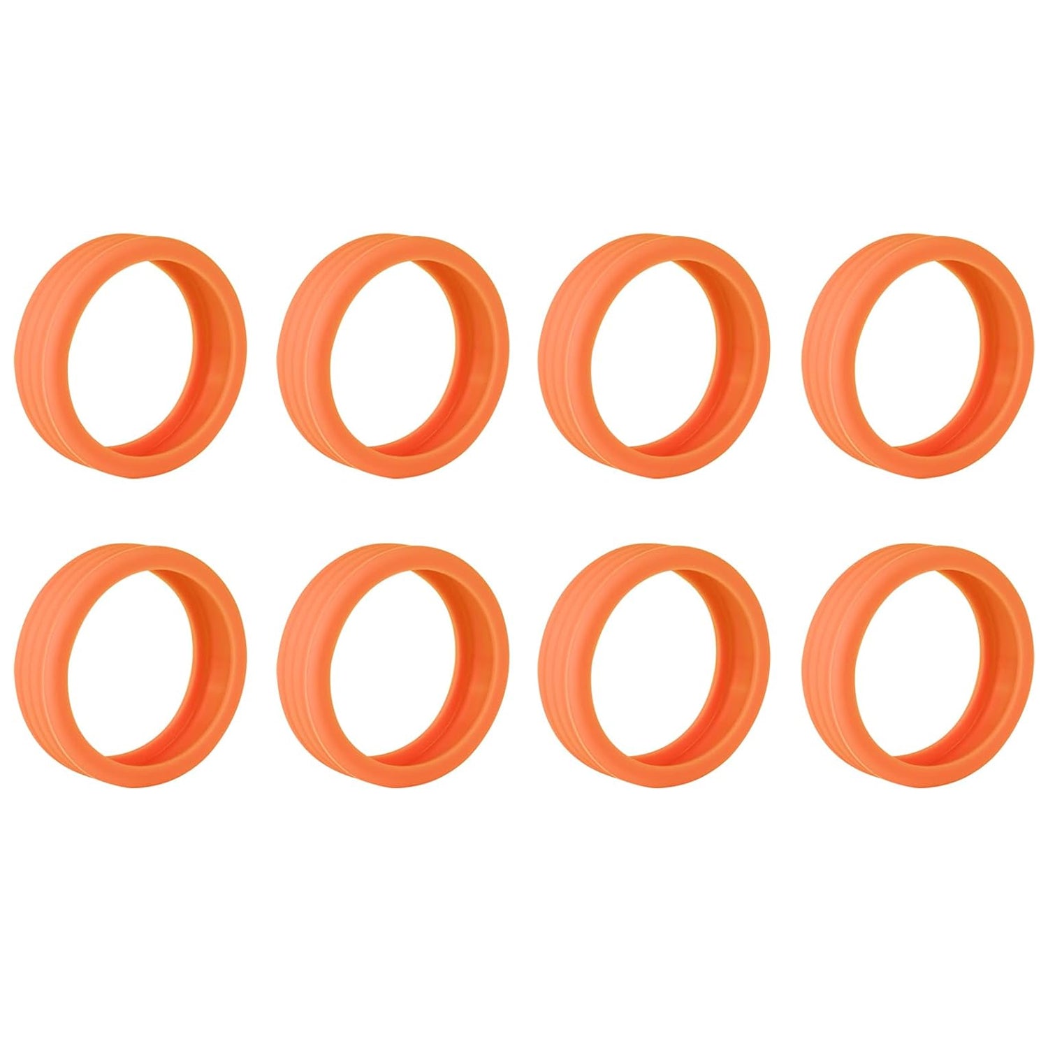 Silicone Luggage Wheel Covers – Noise Reduction & Protection (8 Pcs) Your Brand