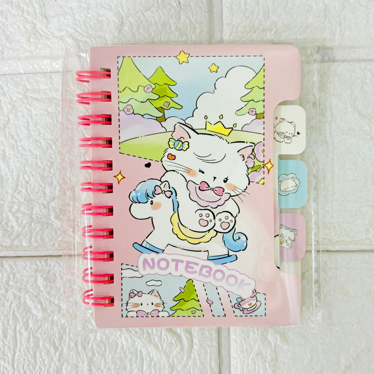 Mini Spiral Notebook - 6.4x10.4cm