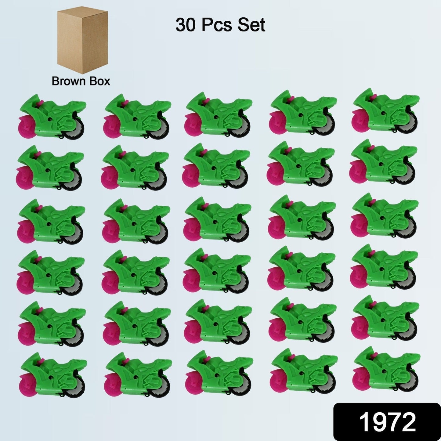 Pull Back Motorcycle Toys, Tiny Gift Latte Motorcycles Toy for Kids Boys Age 3-8 Year Old (30 Pcs Set) Your Brand