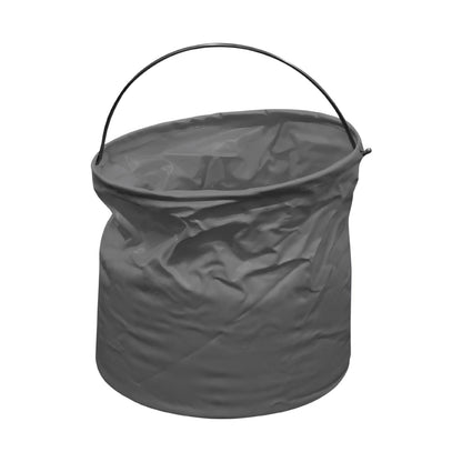 Folding Bucket, Portable, Round Bucket, Simple Bucket, With Handle, Multi-functional, For Outdoor Use, Fishing, Car Washing, Cleaning, Disaster Prevention, Portable, Lightweight, Durable (1 pc / Mix Color) Your Brand