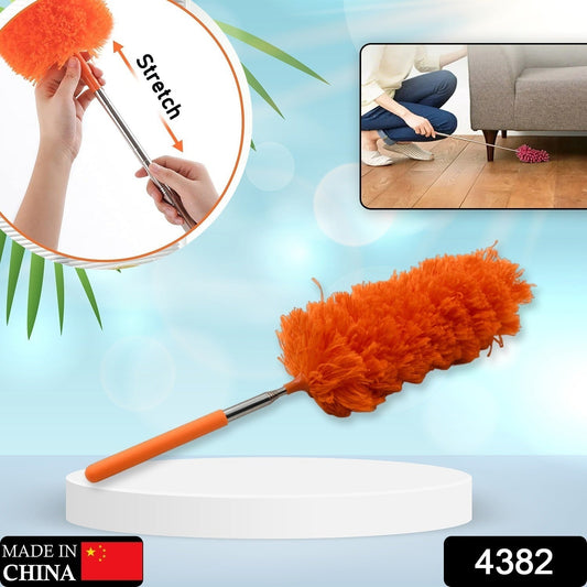 Adjustable Extendable Microfiber Duster – Washable Cleaning Tool Your Brand