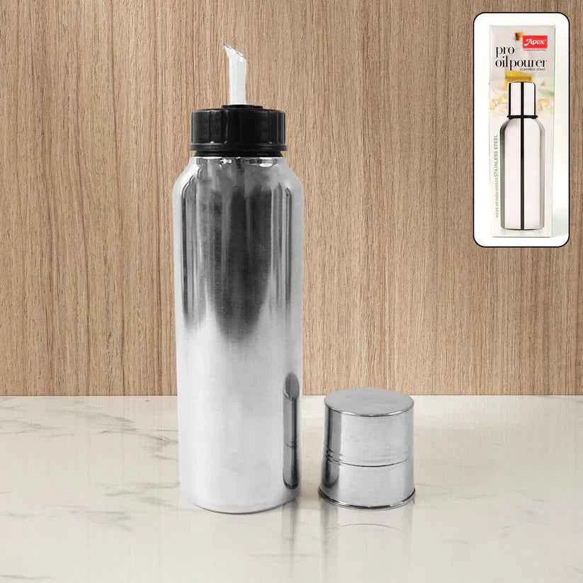 Apex Pro Stainless Steel Oil Pourer – 750ml (1 Pc)