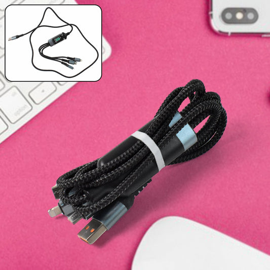 3-in-1 Super Fast Charging Cable 100w Your Brand
