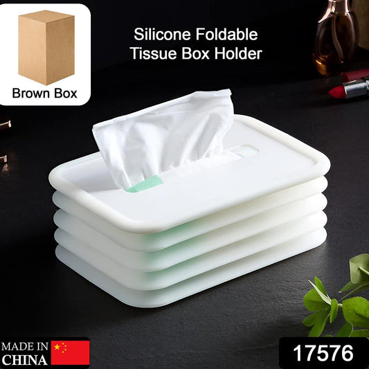 Simple Silicone Tissue Holder – Cube/Cylinder Tissue Box for Bathroom, Office, Car & Bedroom Your Brand