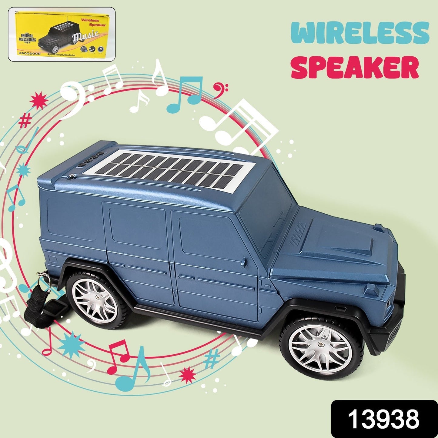 Thar Wireless And Solar Powered Speaker Your Brand