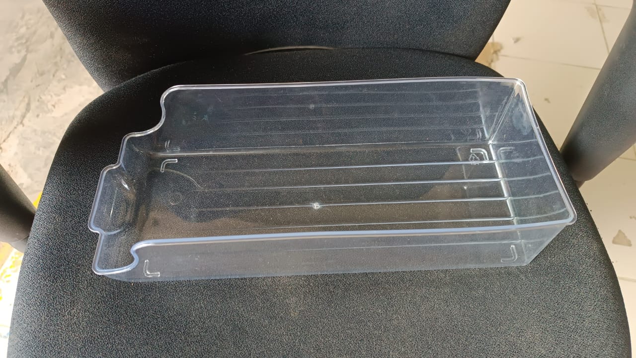 Transparent Stackable Beverage Holder Tray (Mix Size /1 Pc) Your Brand