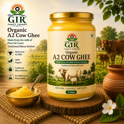 A2 Gir Cow Ghee | Organic Bilona Ghee | The Gir Farmer