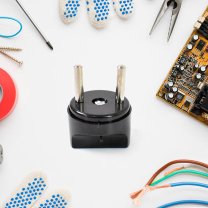Your Brand 2 pin plug adapter designed for easy connectivity in various electronic devices