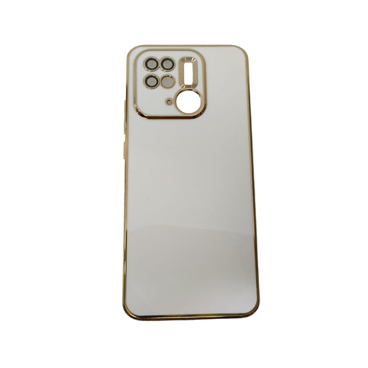 6D Golden Chrome Case For Redmi Your Brand