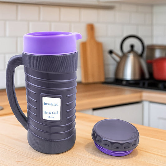 Stainless Steel Thermos Flask (Multiple Sizes): Travel Mug, Coffee, Tea (Leakproof) Your Brand