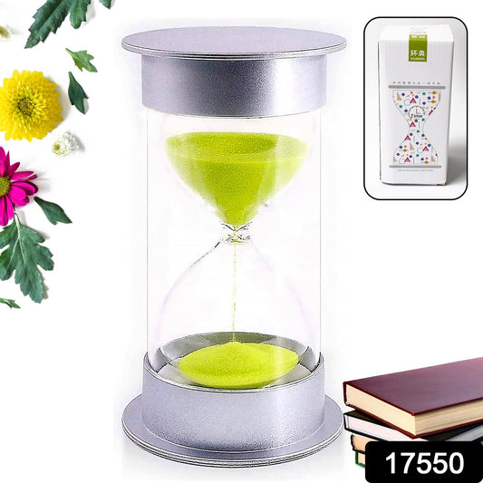 45-Minute Green Sand Timer – Hourglass Time Management Tool for Classroom & Games (Color : Green) Your Brand