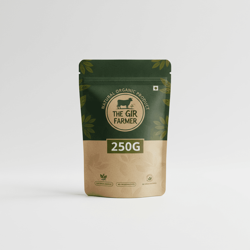 The Gir Farmer Organic Wheat Dalia (Coarse/Fine) | High Fiber Broken Wheat