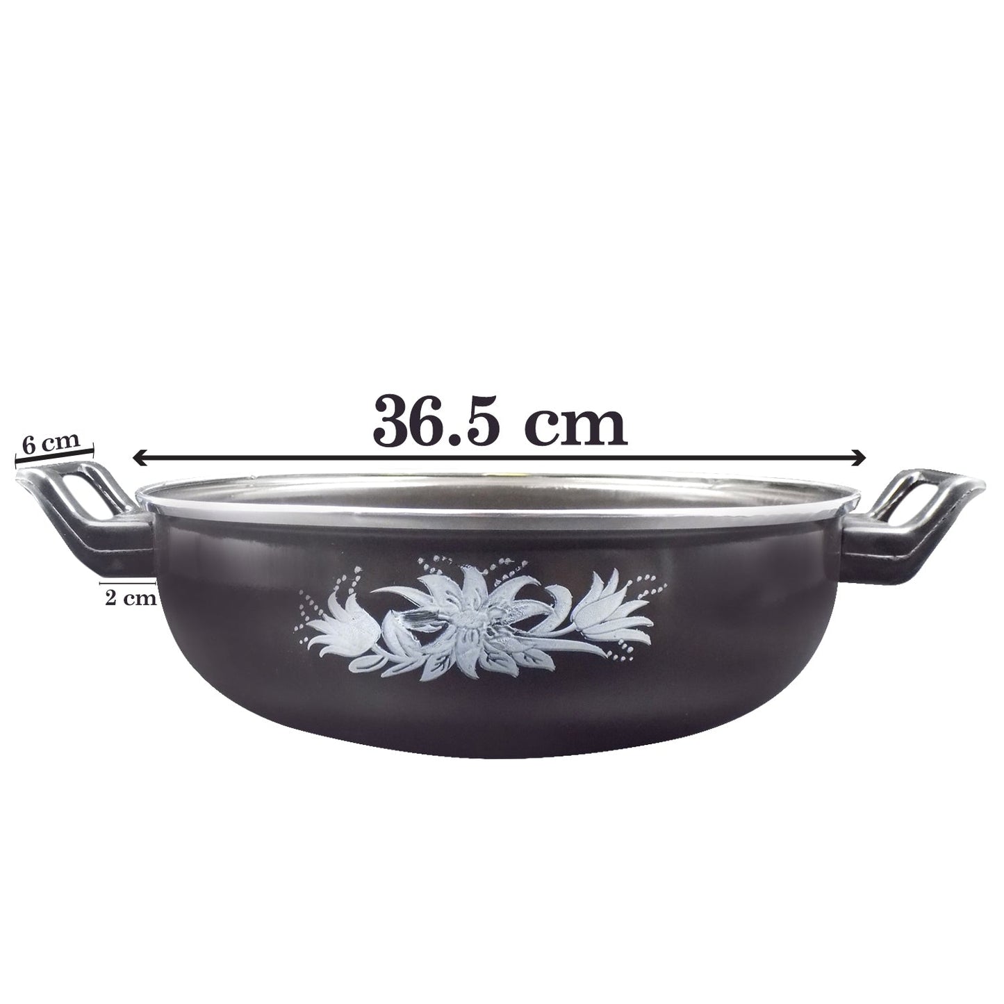 Traditional Small Cast Iron Kadai Your Brand