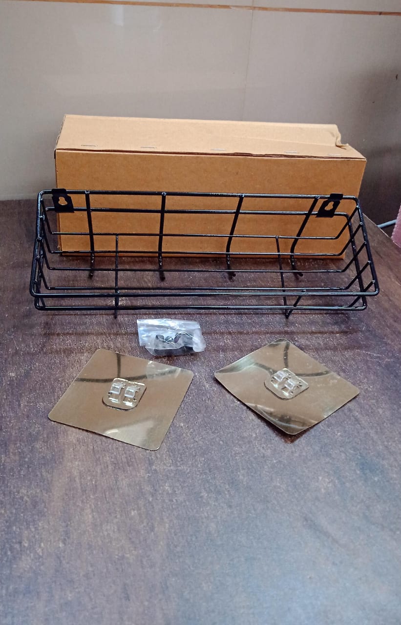 3 in 1 Shower Shelf Rack for storing and holding various household stuffs and items etc. Your Brand