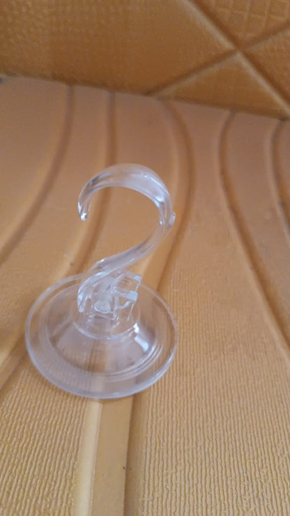 Plastic Suction Cup Hook (1 Pc) Your Brand