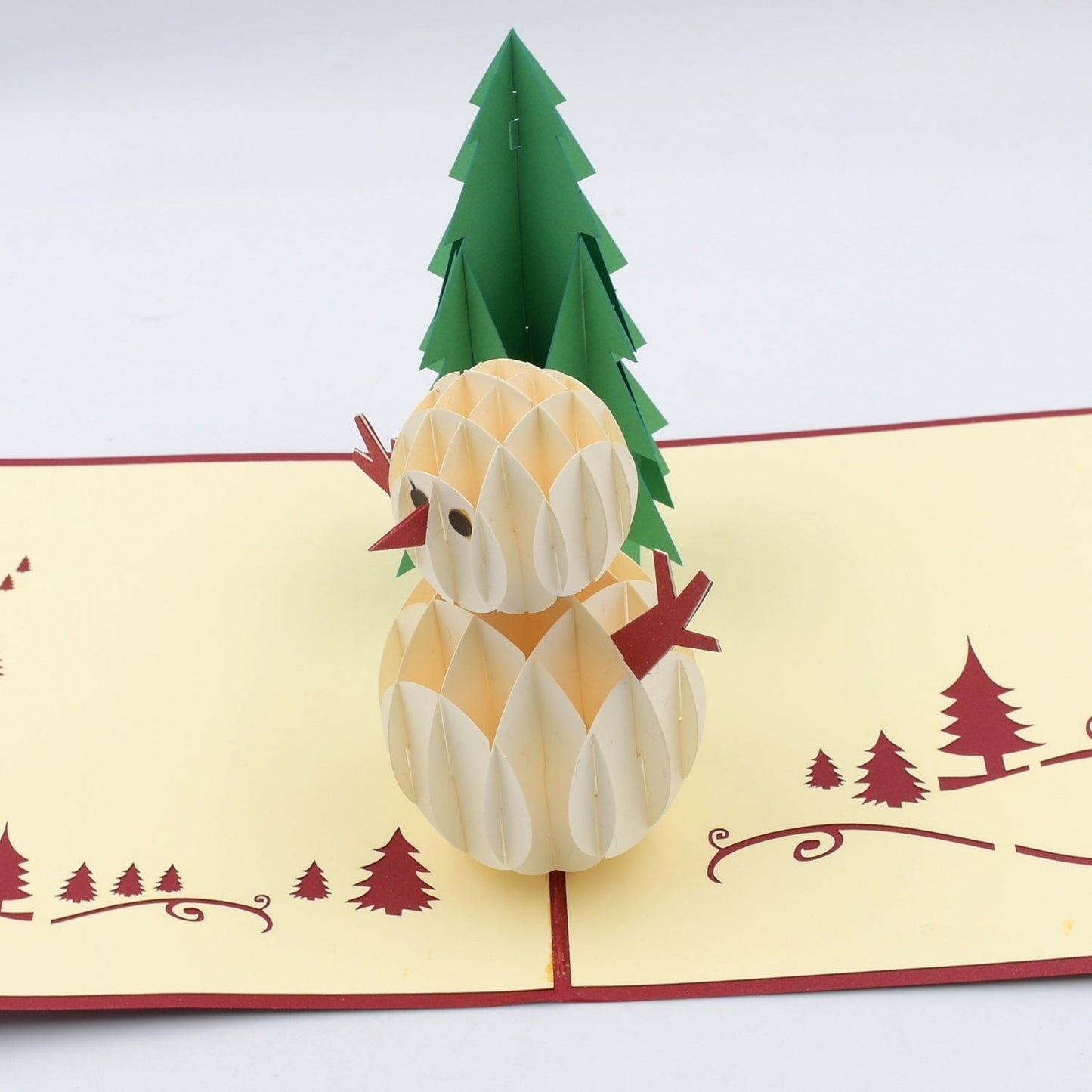 3D -Up Greeting Card (1 Pc): Birthday, Love, Christmas Your Brand