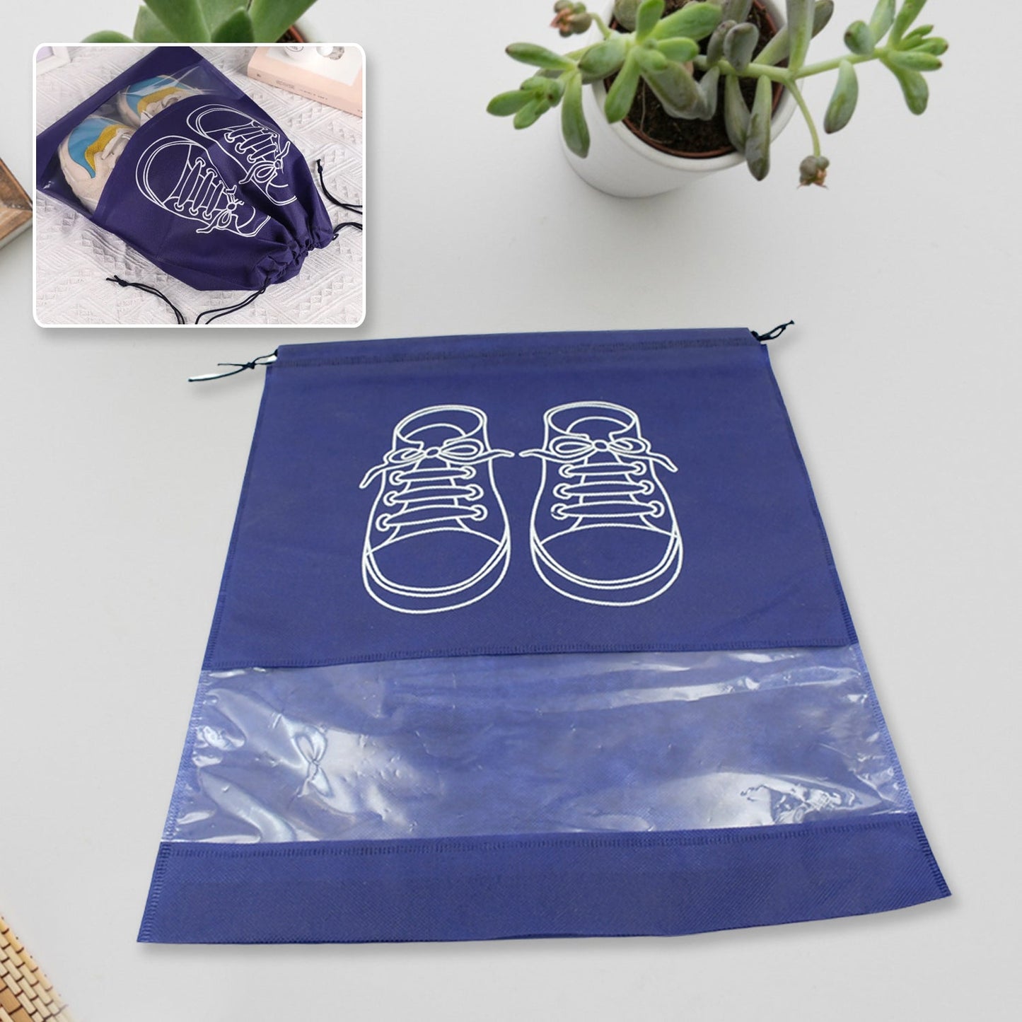 Beach Bag Shoes Storage Bag (1 Pc  / Mix Color) Your Brand