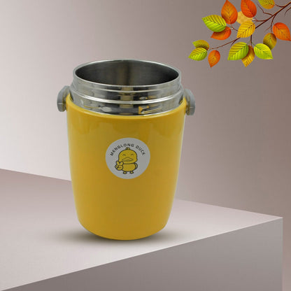 HEAVY LEAK-PROOF STAINLESS STEEL LUNCH BOX/ TIFFIN BOX, 2 COMPARTMENT, FOOD BOX FOR THERMAL CONTAINER FOR FOOD STAINLESS STEEL FOR STUDENT FOR WORK FOR TRAVEL (2 LTR.) Your Brand