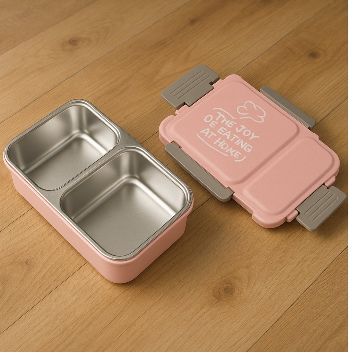 BPA-Free Snack Pack-2 Lunch Box – 2-Compartment Your Brand