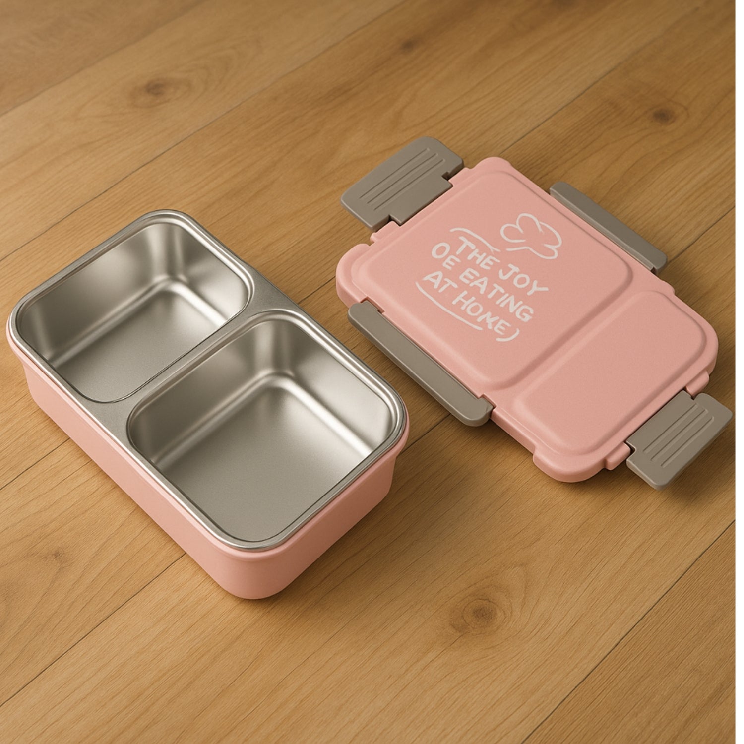 BPA-Free Snack Pack-2 Lunch Box – 2-Compartment Your Brand