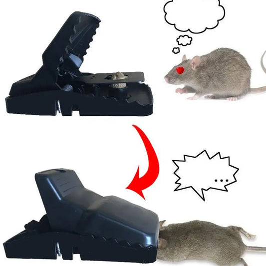 Mouse Trap Cage with Dummy Mouse – Reusable Pest Control for Home & Office (1 Pc) Your Brand