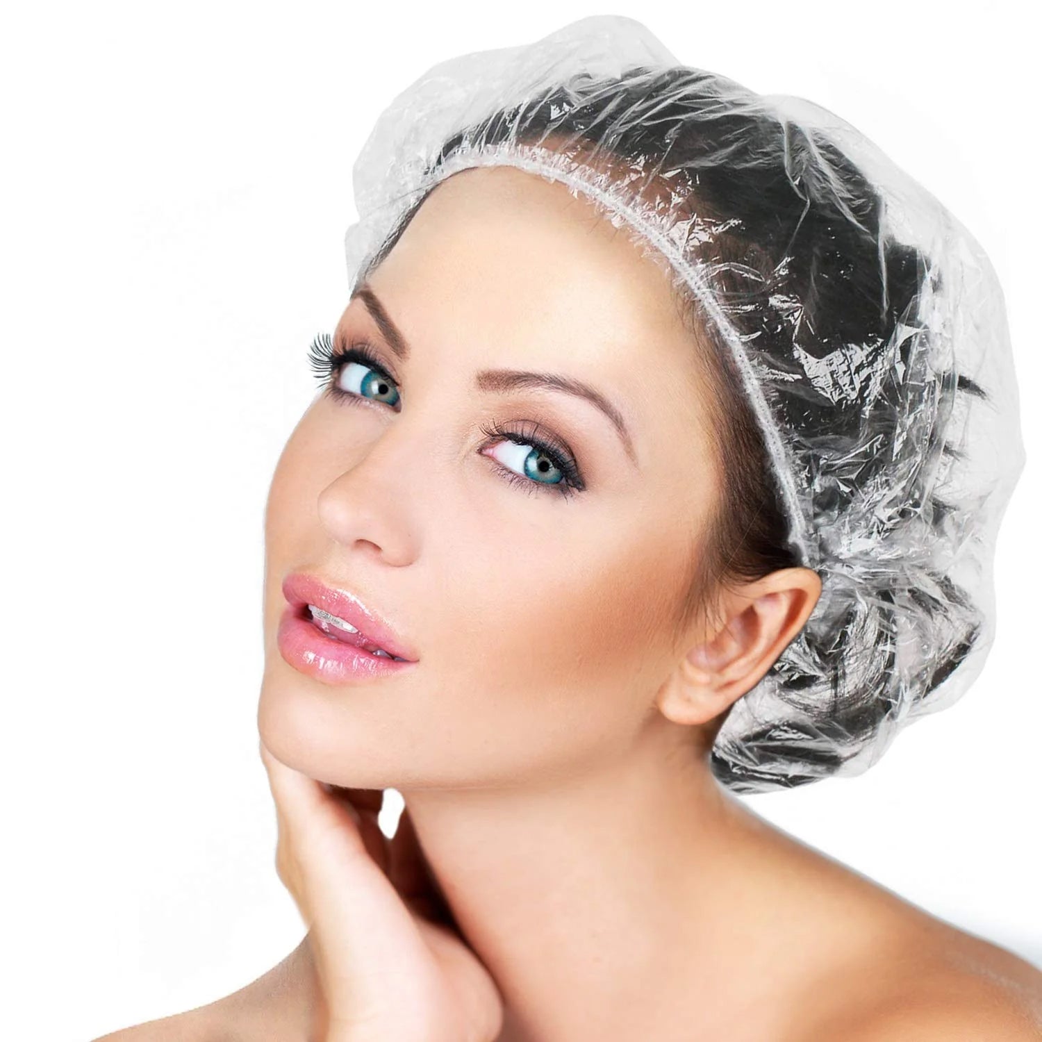 Disposable Shower Caps For Women (10 Pc Set), Hair accessories Your Brand