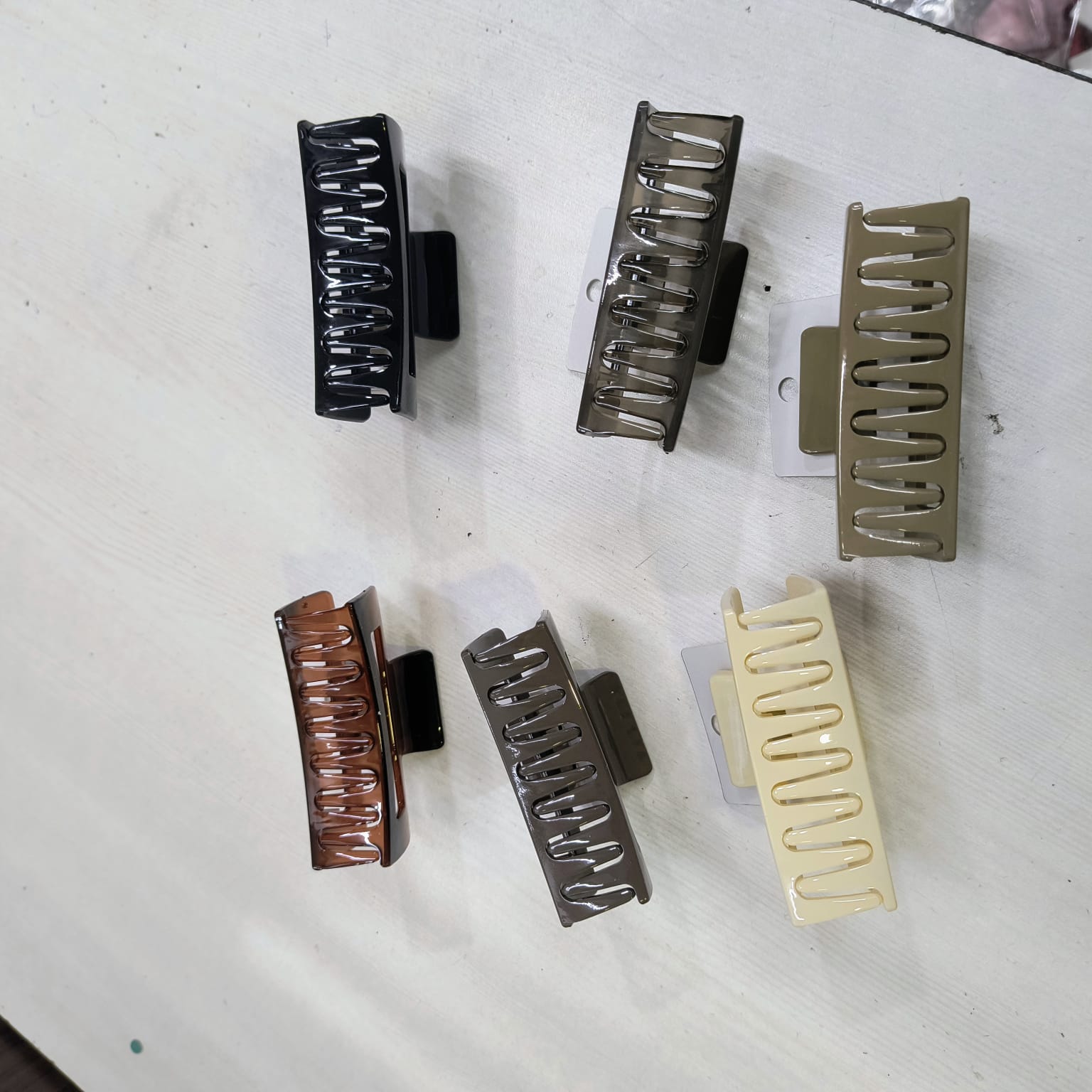 AM1291 Stylish Square Claw Hair Clips for Women - Secure Hold & Chic Design - 1 Piece