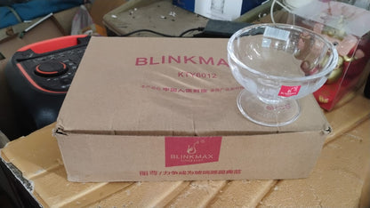 Premium Glass Ice Cream Dessert Bowl 6 Pc Set Your Brand