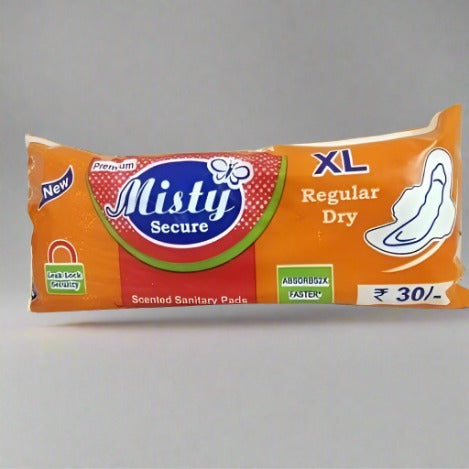 Misty Secure Premiumenitary Quality Senitary Pads- 30 Pcs