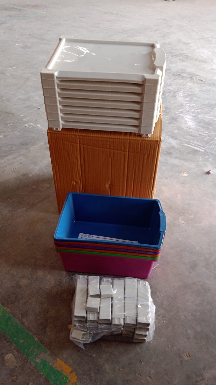 6-Layer Multi-Colored Plastic Storage Drawer Cabinet Your Brand